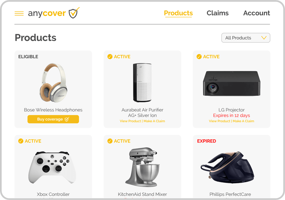 anycover user portal
